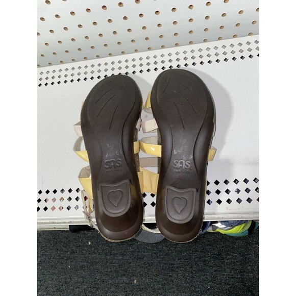SAS Allegro Tripad Comfort Womens Leather Strappy Sandals Size 9.5 NARROW - Picture 5 of 6